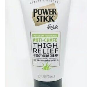 Women's Power Stick 4 Her Anti Chafe Thigh Relief & Body Glide Cream w/ Aloe